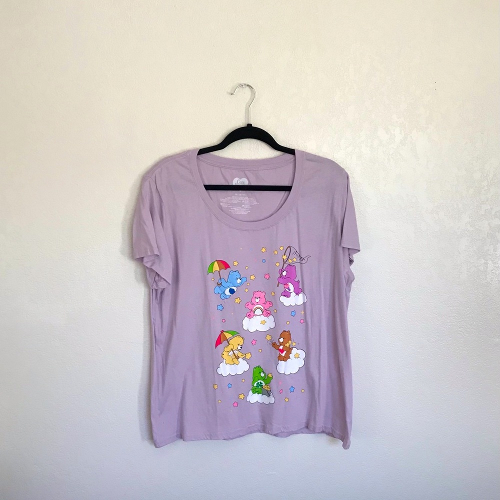 Purple Care Bears shirt